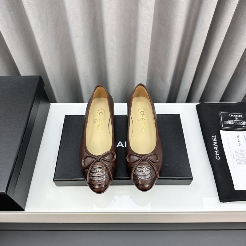 Ch*el flat shoes